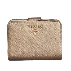 �v���_ ���z ���f�B�[�X PRADA ��܂���z ���U�[ �S�[���h SAFFIANO METAL QUARZO MORDORE 1ML018 QWA F0CGQ