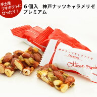 【楽天1位】 【神戸ナッツキャラメリゼプレミアム】 6個入り 珍味 おつまみ 極める
