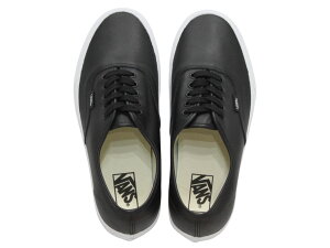 VANS�y���@���Y�zAUTHENTIC *LEATHER BLACK/TRUE WHITE