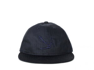 COOPERSTOWN BALL CAP�y�N�[�p�[�Y�^�E���@�{�[���L���b�v�z'19 U.S. NAVY CAP *NAVY/ HERRINGBONE COTTON