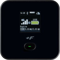 【正規代理店】富士ソフト +F FS045W モバイルルーター SIMフリー 【保証書付き・1年メーカー保証あり】