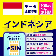 eSIM インドネシア インドネシアeSIM インドネシア用eSIM 無制限 1日間 3日間 5日間 7日間 10日間 15日間…