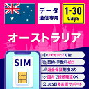 SIMカード オーストラリア オーストラリアSIM オーストラリア用SIMカード 1日間 3日間 5日間 7日間 10日間 15日間 30日間 安心サポート リチャージ可能 返金保証 テザリング 高速データ通信 海外用SIM プリペイドSIM SIMフリー 海外出張 海外旅行 ワーホリ 短期留学