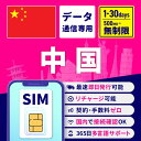 【4月14日20時〜17日10時 マラソン限定10％OFFクーポン】SIMカード 中国 中国SIM 中国用SIM 無制限 1日間 3日間 5日間…
