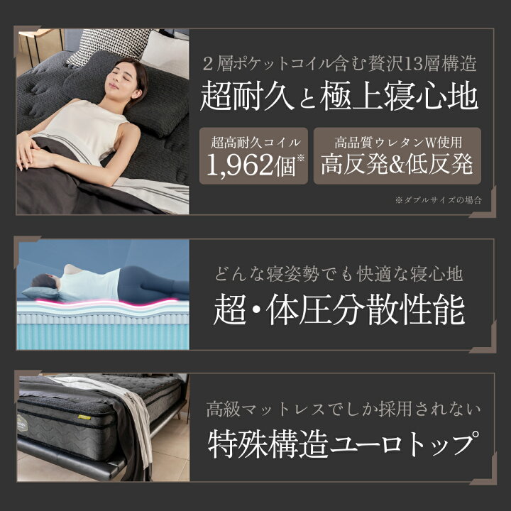 楽天市場】【楽天1位】 ポケットコイル THE GOKUMIN 高級 ホテル 