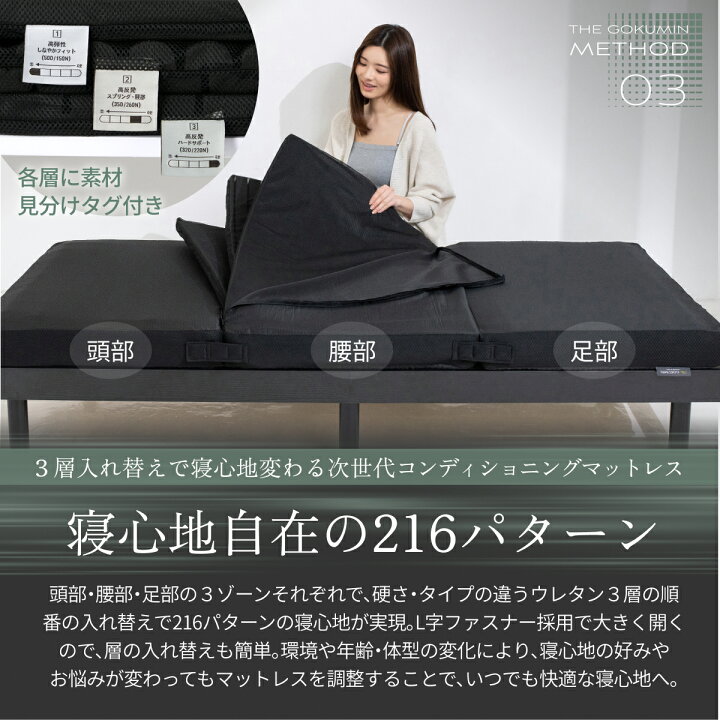 楽天市場】【30%OFFクーポン】三つ折り 肩 腰 負担軽減 THE 