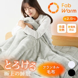 【楽天1位】 ふわふわ とろとろ 毛布 Takumi Fab Warm フランネル毛布 シングル 2枚合わせ | ふわふわ もうふ 中綿 入り 洗濯機 丸洗い 洗える 吸湿発熱 ふんわり なめらか ぬくぬく 暖かい あったか 静電気防止 掛け布団 布団 発熱