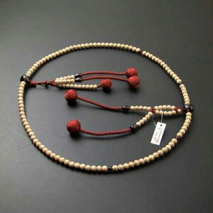 数珠 日蓮宗用 尺2 星月菩提樹 茶水晶入 茶色利休房