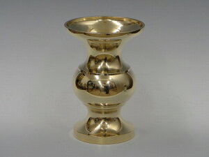 花立・花瓶/丸型花立て(みがき) 5.5寸