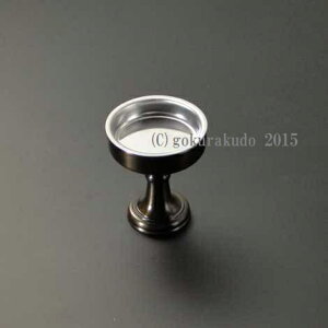 仏飯器・ブッキ(ご飯の入れ物)/真鍮製 色付き 鍋長色 1.8寸(上級品)