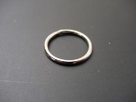 曹洞宗数珠用の環 受賞店 真鍮環にメッキ 売れ筋 7分