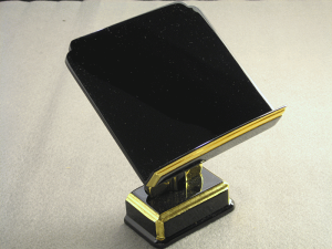 仏具 仏壇 過去帳 台 見台 木製1本足見台3,0