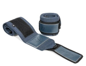 Strength Shop PRO���X�g���b�v IPF���F 60cm �O���t�@�C�g�O���[ ��� �p���[���t�e�B���O �x���`�v���X ���E�}�[�N �T�����[�v ���[�o�b�O�t�� PRO WRIST WRAPS - GRAFITE GREY - IPF APPROVED