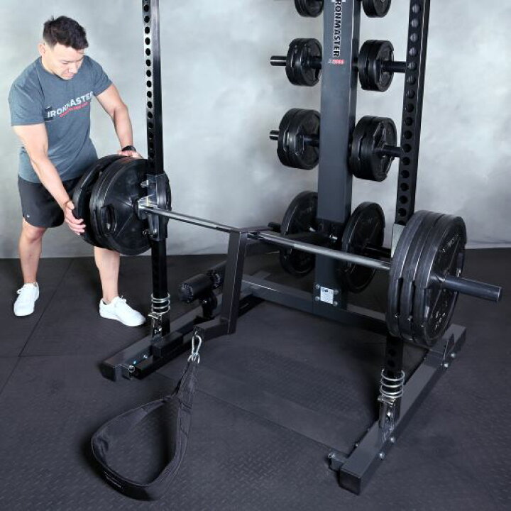 楽天市場】Ironmaster IM2000用アタッチメント「ベルトスクワット 