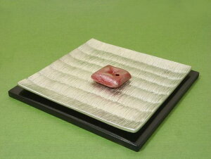 【お香立て】「TATAMI・OZABU」(畳・お座布団)伝統工芸品◆錫製香立て◇お香付き★京都・関崎製手作り香立て 高級香立て 錫の香立て 金属香立て