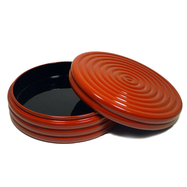 楽天市場】【香合】朱塗筋入香合 4寸サイズ（径約12cm）日本製木製品朱 