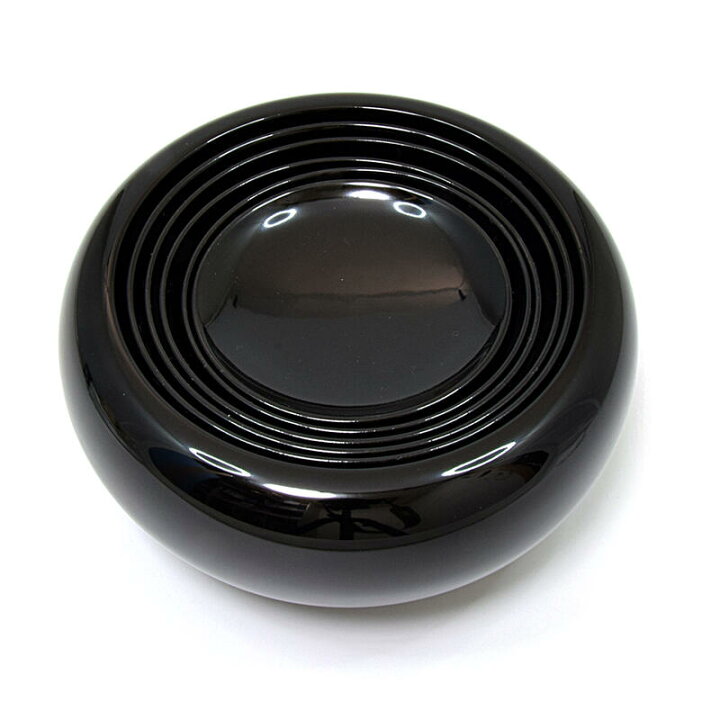 楽天市場】【寺院用仏具】雲水用応量器黒漆塗・天然木（径15.5cm 高さ 
