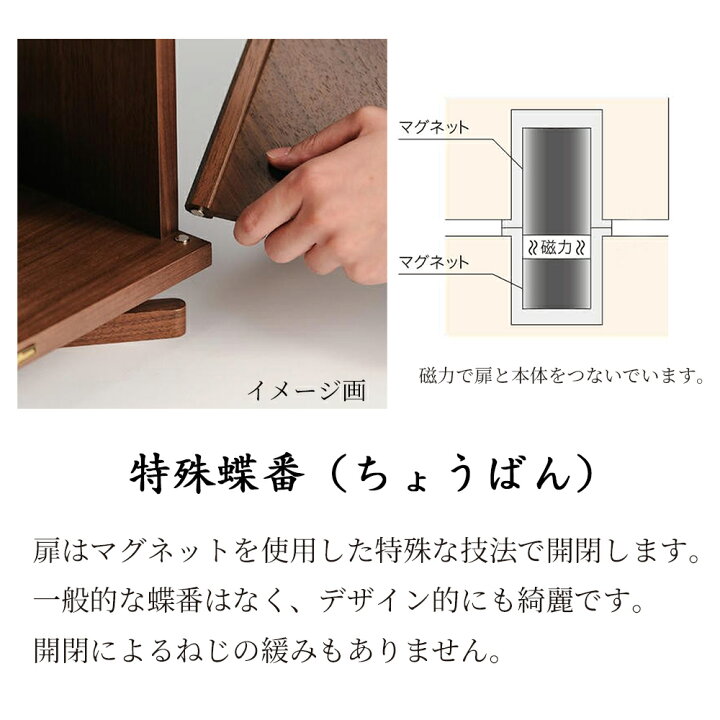 楽天市場】【ポイント10倍 エントリーで】【上置仏壇】「ミモザ II 