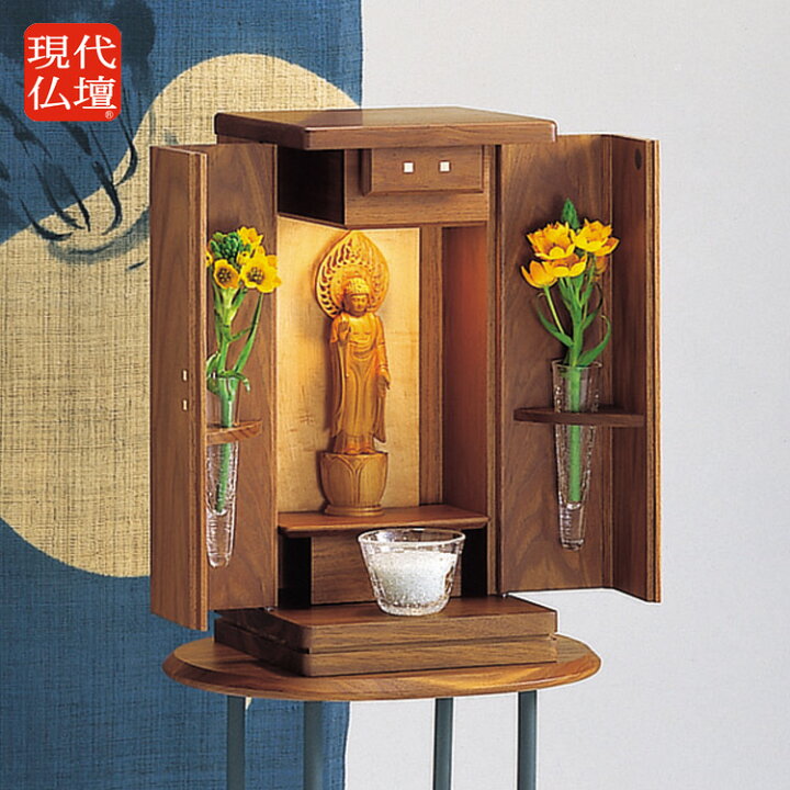 楽天市場】【ミニ仏壇】現代仏壇 「グレイン」※厨子型【日本製 