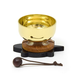 【おりん】海の音 Type3(ミニおりん)おりん3点セット(日本製)1寸8分(径5.4cm)サイズ/亀型りん台付きりんセット 現代仏具 お仏具 鳴り物 りん リン おしゃれ オシャレ リビング ミニ 小さ