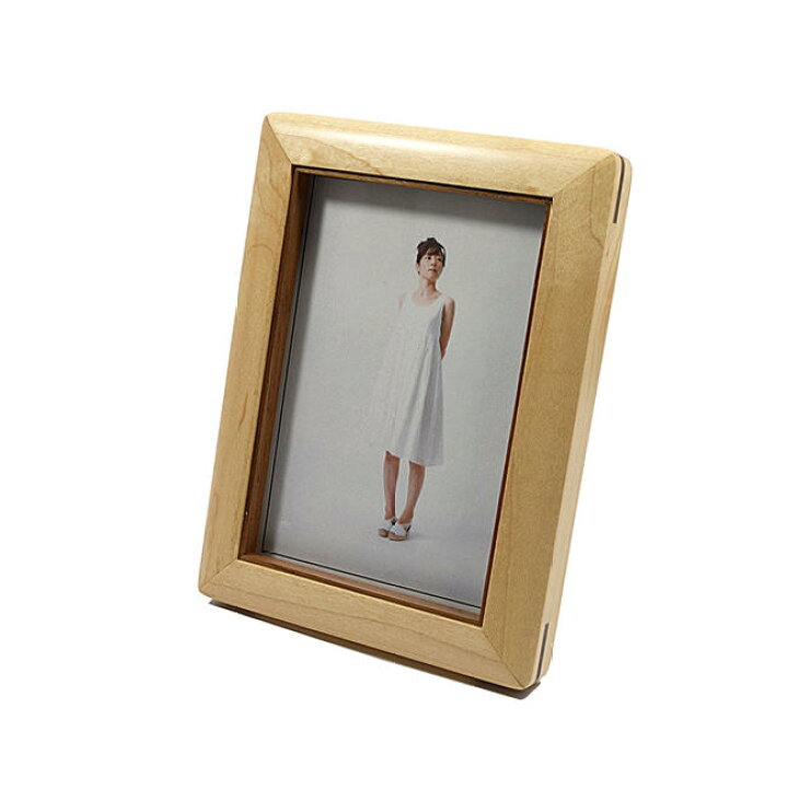 楽天市場 フォトフレーム 木製フォトフレーム メープル 縦 横両用タイプ写真立て フォトフレーム 木製写真立て 木製フォトフレーム お仏具 現代仏具 手元供養品 母の日 プレゼント ギフト ごくらくや