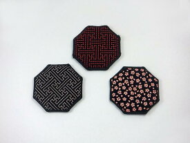 【りん布団】薄型おりん布団（八角・印伝調柄）【小サイズ】◆柄は3種類からチョイス◆リン リン布団 りん布団 布製品 仏具 おりんの布団