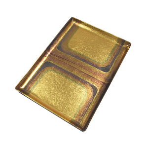 【名刺盆】名刺盆 古代箔6寸5分(長さ約19.5cm)日本製法事道具 御布施お盆 のしを載せる のし袋を載せる