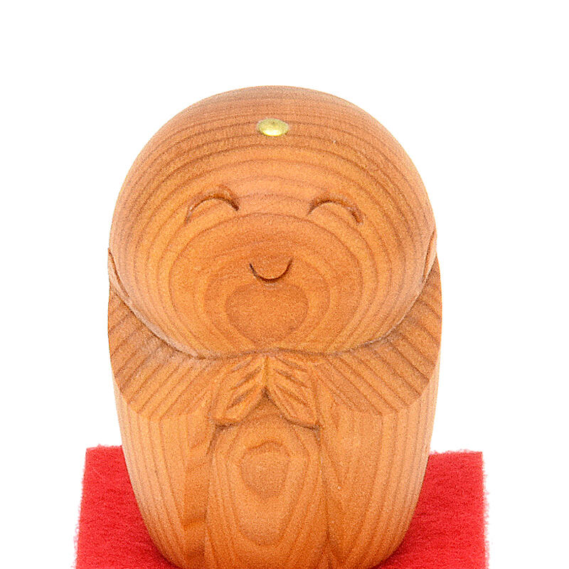 楽天市場ミニ仏像お地蔵様像一位の木製日本製・手作り品小