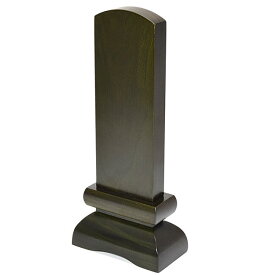 【位牌】四季 インカグリーン4寸5分（全長約18cm）【日本製】【パロサント材】【文字彫り代無料】国産 コンパクト かわいい位牌 浄化 すっきり シンプル モダン位牌 小さい位牌 限定位牌