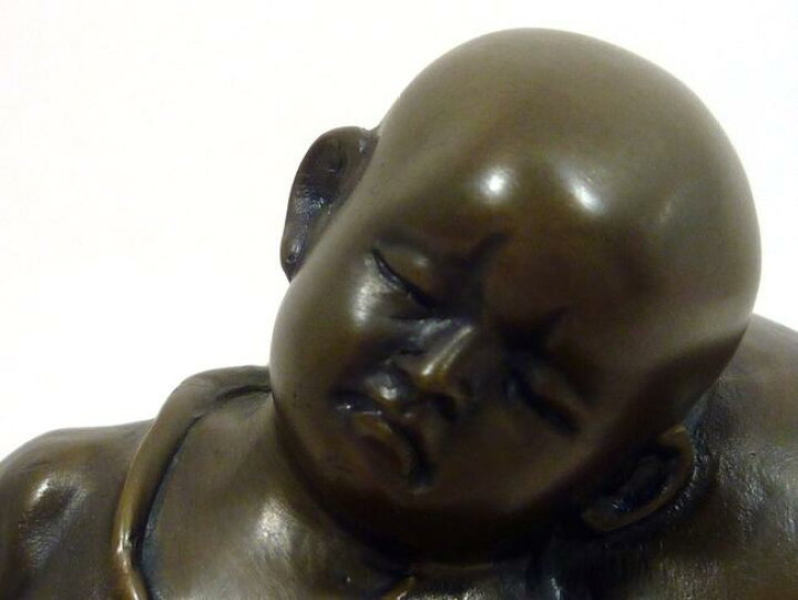 楽天市場】【仏像】金属製「幼少の雪舟」像日本製/手作り仏像金属仏像 