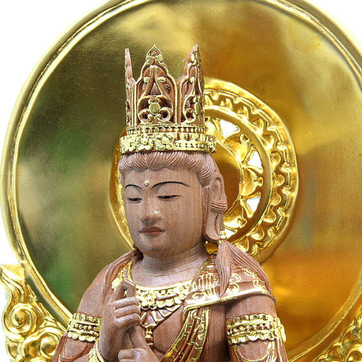 楽天市場】【仏像】白檀仏像「大日如来」日本製 仏師作 3寸5分（総高さ 