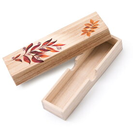 【ポイント10倍 エントリーで】【線香入れ】木製 「秋の装い お線香入れ」※箱入り◆ドリパージュ加飾仕様【日本製】【木製品／手作り品／当店限定品】収納j箱 線香差し 仏具 木製 現代仏具 贈答品 記念品 粗供養品 法事お返し doripasenkou