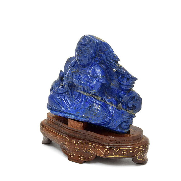 楽天市場】【石仏】瑠璃（ラピスラズリ）- 修験者/山伏（手彫り）1寸3  