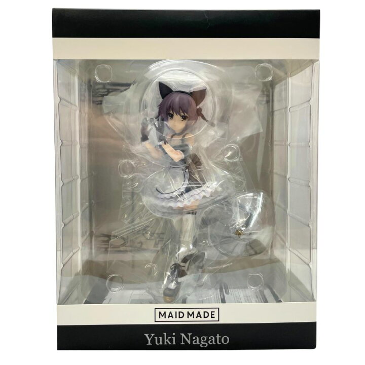 楽天市場】【中古/未開封品】涼宮ハルヒの憂鬱 MAIDMADE 長門有希 1/7 