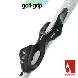 GOLF-GRIP ゴルフグリップ トレーニングエイド GGTA001 ゴルフグリップ矯正 正しいクラブの握り方 練習器具 トレーニングツール スイング 飛距離アップ ゴルフ用品 HTCゴルフ ホクシン交易