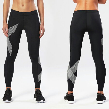 2XU(ツー・タイムズ・ユー)レディースコンプレッションタイツあらゆるスポーツやトレーニング&疲労回復に使える万能の着圧機能のレギンス(コンプレッションロングタイツ)【返品交換不可】