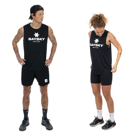 SAYSKY(セイスカイ)ユニセックスCLASSICTANKクラシックタンク(ランニングタンクトップシャツ)【返品交換不可】