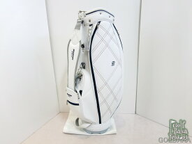 刻印対応【新品】 【レディス】BRIDGESTONE/ブリヂストン　軽量レディスキャディバッグ 2022年モデル　CBG251　　カラー：ホワイト　代引不可【ttb】