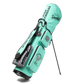 106221・刻印対応【新品】 デヴァローゴルフ　ディープサイドポケットキャディーバッグ 763474846-AQUA 【w0】vc2-139033