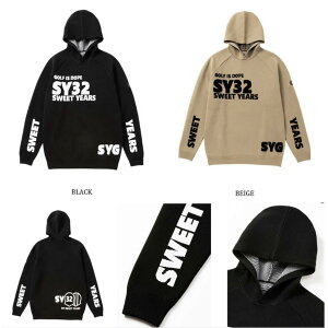yVizSY32 by SWEET YEARS@GOLF @TKhJS@p[J[@SAGARA SY32 LOGO HOODIE SWEATER@25FWyStEFAzyYzyH~zyzyw0z