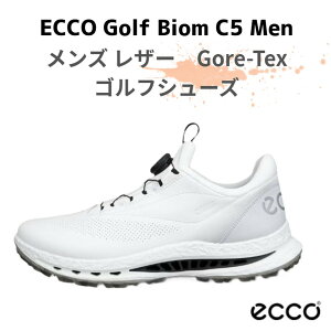 ���������y�V�i�z�y�����Y�z�y�S���t�V���[�Y�z ECCO Golf Biom C5 Men�@�����Y ���U�[Gore-Tex�@�S���t�V���[�Y�@13261450874 �J���[�F�z���C�g�yw0�z