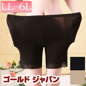 大きいサイズ レディース マタニティ ママ 妊婦 スパッツ 股ズレ防止スパッツ 股ズレスパッツ 3分丈スパッツ ストレッチスパッツ 着脱 夏服 春服 春夏 LL LLサイズ 2L 3L 4L 5L 6L 13号 15号 17号 19号 21号 F フリー フリーサイズ ブラック 黒 ベージュ ゴールドジャパン¬