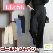 楽天市場】大きいサイズ 黒 パンツ レディースの通販