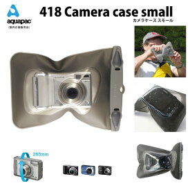 防水ケース アクアパック418 aquapac カメラケース Camera Case Small サイクリング　トレッキング サーフィン ラフティングやカヌー等アウトドアで
