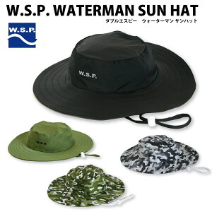 W.S.P. Tnbg WATERMAN SUN HAT EH[^[}Tnbg UVPAXq UPF50 Y fB[X bVK[hf ӗpnbg r[` v[ Lv AEghA TCNO oR tFX 