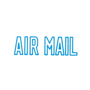 シヤチハタ/ビジネス用キャップレスB型/既製品/藍色【AIR MAIL】よこ印鑑 シャチハタ はんこ スタンプ xstamper Xスタンパー shachihata【3048020176】