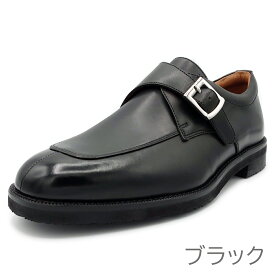 Hush Puppies ハッシュパピー メンズ モンクストラップ ビジネスシューズ M-0249NAT ブラック リニューアル 定番 4e 幅広 ブランド 紳士靴 シューズ 靴 黒靴 男性用 メンズビジネスシューズ 高級感 革靴 軽い ソフト 黒 ハッシュ パピー パピーズ SALE