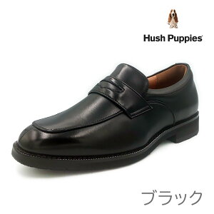 Hush Puppies �n�b�V���p�s�[ �����Y ���[�t�@�[ �r�W�l�X�V���[�Y M-0250T �u���b�N ���j���[�A��