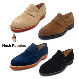 Hush Puppies ハッシュパピー メンズ ローファー M-104T 2021 リニューアル 靴 ハッシュ パピー スエード スウェード ローファーメンズ カジュアルシューズメンズ おしゃれ ビジネス カジュアル スウェード靴 カジュアルシューズ メンズシューズ 高級 紳士靴 ブランド