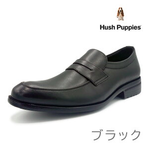 Hush Puppies �n�b�V���p�s�[ �����Y ���[�t�@�[ �r�W�l�X�V���[�Y M-902T �u���b�N �C �X���b�|��